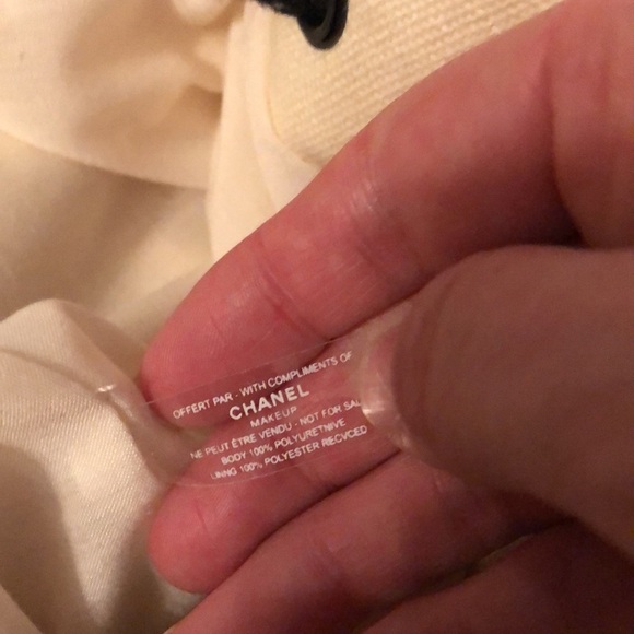 Chanel canvas drawstring makeup bucket bag - Picture 9 of 16